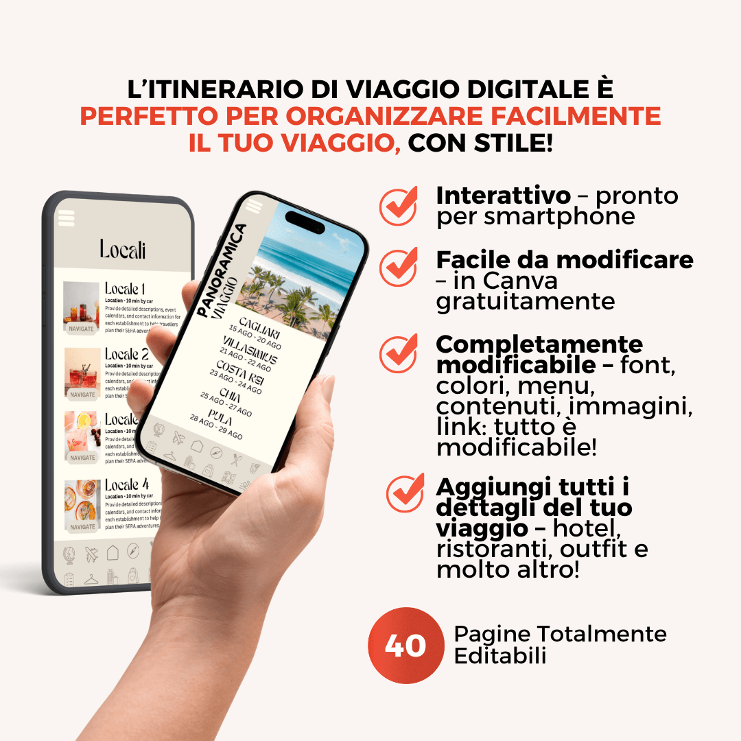 Itinerario di Viaggio Personalizzato